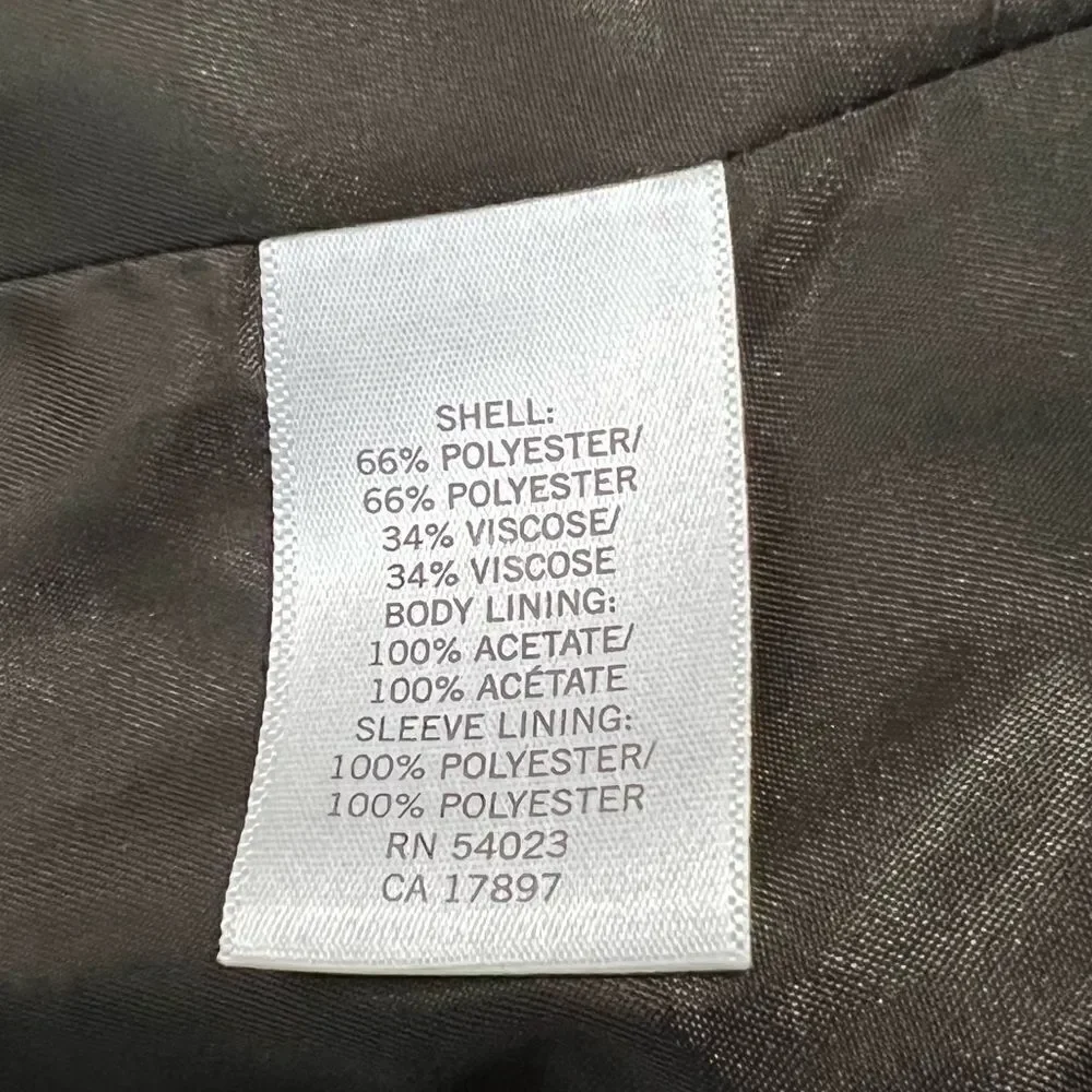 Banana Republic for Macy’s Classic Fit Men’s Gray Blazer Sz 38S Padded Shouldes